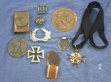 IRON CROSS FIRST CLASS, PLUS OTHER ASSORTED MEDALS AND ITEMS - 1 of 7