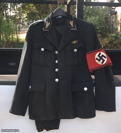 WW 2 GERMAN SS OBERFUHRER UNIFORM