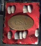 THE ORIGINAL CIVIL WAR CONFEDERATE 49TH REGIMENT VIRGINIA VOLs BELT PLATE - 1 of 4