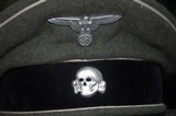 GERMAN WW 2 SS CRUSHER VISOR - 2 of 4