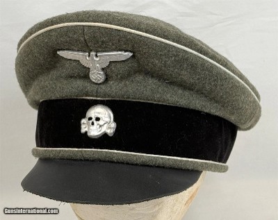 GERMAN WW 2 SS CRUSHER VISOR