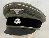 GERMAN WW 2 SS CRUSHER VISOR