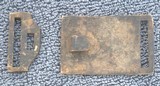 CIVIL WAR PERIOD RECTANGULAR C S BELT PLATE - 3 of 5