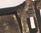 CIVIL WAR PERIOD RECTANGULAR C S BELT PLATE - 5 of 5