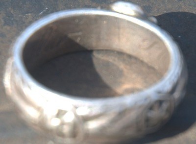 ORIGINAL SS HONOR RING DATED 9.11.43 TO PEIPER - Image 9 of 10