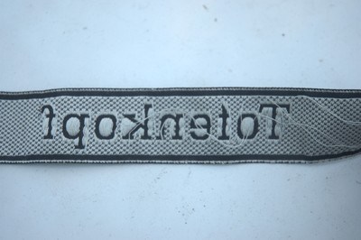 SS TOTENKOPF BEVO WEAVE CUFF TITLE - Image 1 of 3