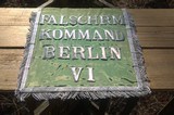 WW2? LUFTWAFFE FALSCHRM HAND EMBROIDERED BANNER - Image 2 of 2