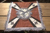 GERMAN WW 2? LUFTWAFFE NACHT RICHTEN HAND EMBROIDERED BANNER - Image 1 of 6