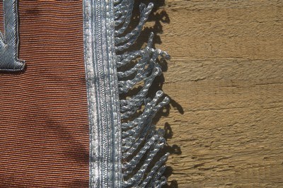 GERMAN WW 2? LUFTWAFFE NACHT RICHTEN HAND EMBROIDERED BANNER - Image 4 of 6