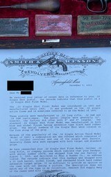 Smith & Wesson Single Shot Model of 1891 Three Pistol Set Models 1, 2 & 3 w/ Factory Letters - 6 of 14