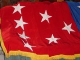 Military General Officer Garrison Flags One, Two, Three and Four Star