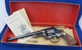 Smith & Wesson Pre-War (1939) Non-Registered Magnum Custom order 8-3/4" barrel W/Box & Historical Letter - 2 of 15