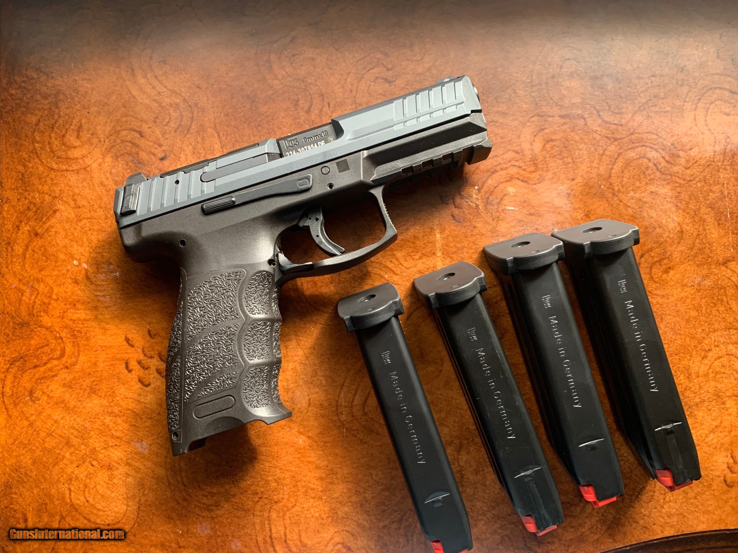 H&K VP9 Optics ready Tactical gray cerakote slide