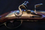Pair of enormous brass barrel flintlock holster pistols - 3 of 14