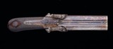 Cased Pair of Double Barrel Percussion Pistols - Mint - 7 of 15