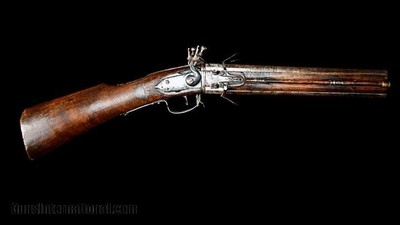 4 Barrel Flintlock Long Gun - Image 8 of 9