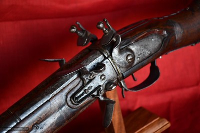 4 Barrel Flintlock Long Gun - Image 4 of 9