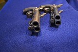 Pristine Cased Pair of Double Barrel Percussion Pistols - 14 of 15