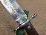 US Springfield experimental Krag Bowie Knife Bayonet - 10 of 13