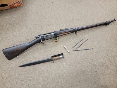 US Springfield 1898 Krag Rifle Original