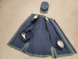 Indian/Span Am Wars US BlueCavalry/Army Tunic/Matching Garrison Kepi - 4 of 14