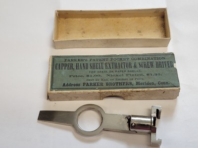 Parker Brothers 1874 Patent Marked Pocket Combination Tool NIB - Image 2 of 2