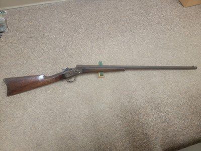 Remington Sporting Rifle Miller Marked 38W