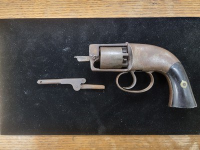 PETTENGILLNAVY 34 Cal. DA REVOLVER - Image 1 of 9