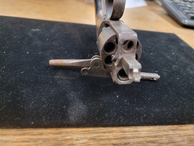 PETTENGILLNAVY 34 Cal. DA REVOLVER - Image 7 of 9