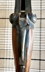 Parker Reproduction DHE, 20 ga, 2 BBL Set, Straight Grip, Dual Triggers, Splinter Forend, Upgraded - 12 of 15