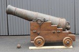 Circa 1800 Bailey Pegg & Co. Blomefield 3-pdr Cannon on Naval Carriage - 1 of 15