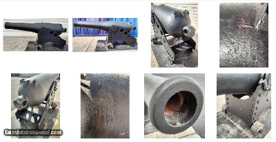Civil War, VIII-inch Dahlgren Shell Gun / Cannon, Fort Pitt Foundry, Early Production Serial # - Image 2 of 2