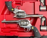 Like New Ruger SASS VAQUERO’s, .45 Colt, 5.5”, Dual Holsters - 7 of 15