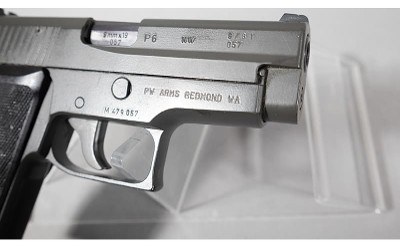 SIG SAUER ~ P6 ~ 9MM LUGER - Image 5 of 8