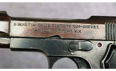 BERETTA ~ 1934 ~ 9MM CORTO - Image 4 of 4