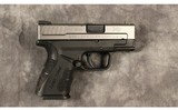 Springfield ~ XD-9 Sub Compact ~ 9 mm Luger - 2 of 3