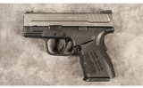 Springfield ~ XD-9 Sub Compact ~ 9 mm Luger - 1 of 3
