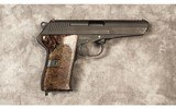 CZ~model M52~7.62 x 25 Tokarev - 1 of 2