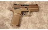 Sig Sauer~p320-M18~9 MM - 1 of 2