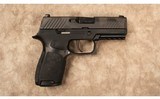 Sig Sauer~P320~9 MM - 1 of 2