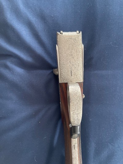 Auguste Francotte & Cie 12 ga hand detachable SxS sidelock - Image 14 of 15
