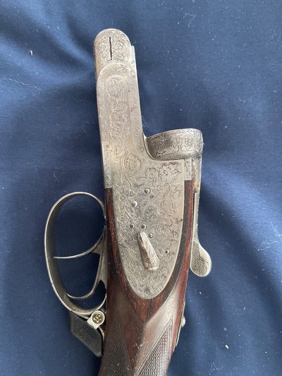 Auguste Francotte & Cie 12 ga hand detachable SxS sidelock - Image 3 of 15