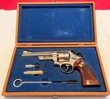 LNIB Smith & Wesson Model 27-2 Nickel - 1 of 8