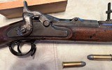 US Springfield 1863 Trapdoor Rifle w/ 50-70 second Allin Conversion 1870 - 4 of 14