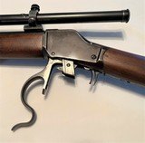 Lettered Winchester 1885 Highwall CCDST .22LR w/scope - 14 of 15