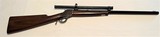 Lettered Winchester 1885 Highwall CCDST .22LR w/scope - 1 of 15