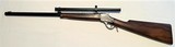 Lettered Winchester 1885 Highwall CCDST .22LR w/scope - 5 of 15