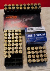 Mixed once fired .458 SOCOM brass - 77 count