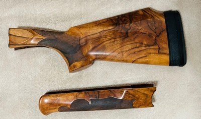 Krieghoff Custom stock with Isis recoil reduction system