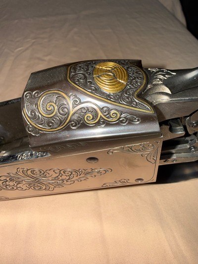 Krieghoff K-80 Receiver and Irons,Custom Top Latch and Custom Trigger Guard - Image 5 of 9